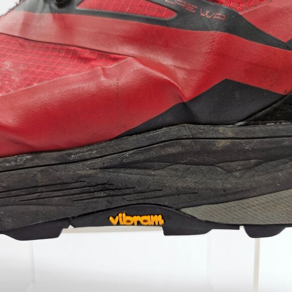 Topo Trailventure WP Hiking Boots Men’s 11 Red/Rust/Black Vibram Waterproof